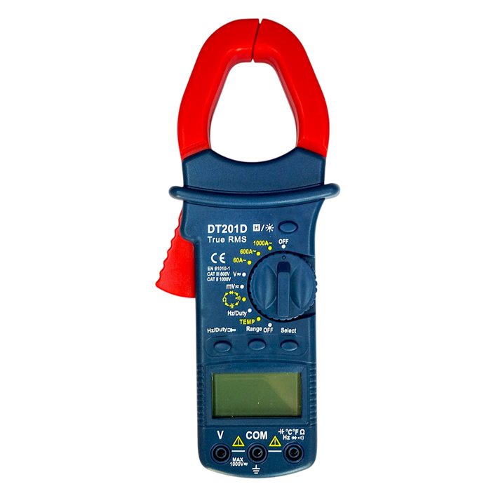 Pinza amperométrica ElyTec DT201D True RMS